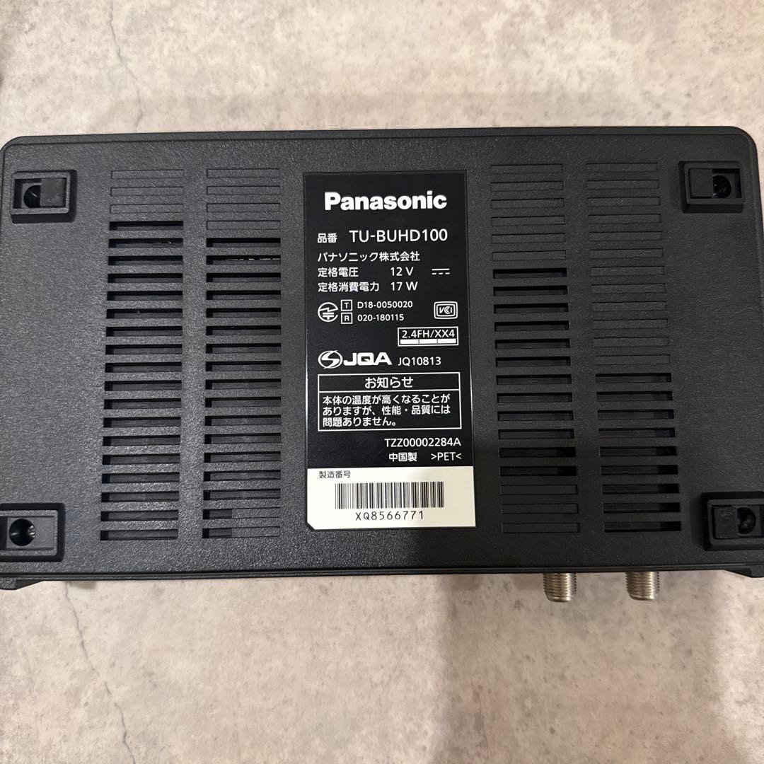 Panasonic 4K 地デジチューナー TU-BUHD100