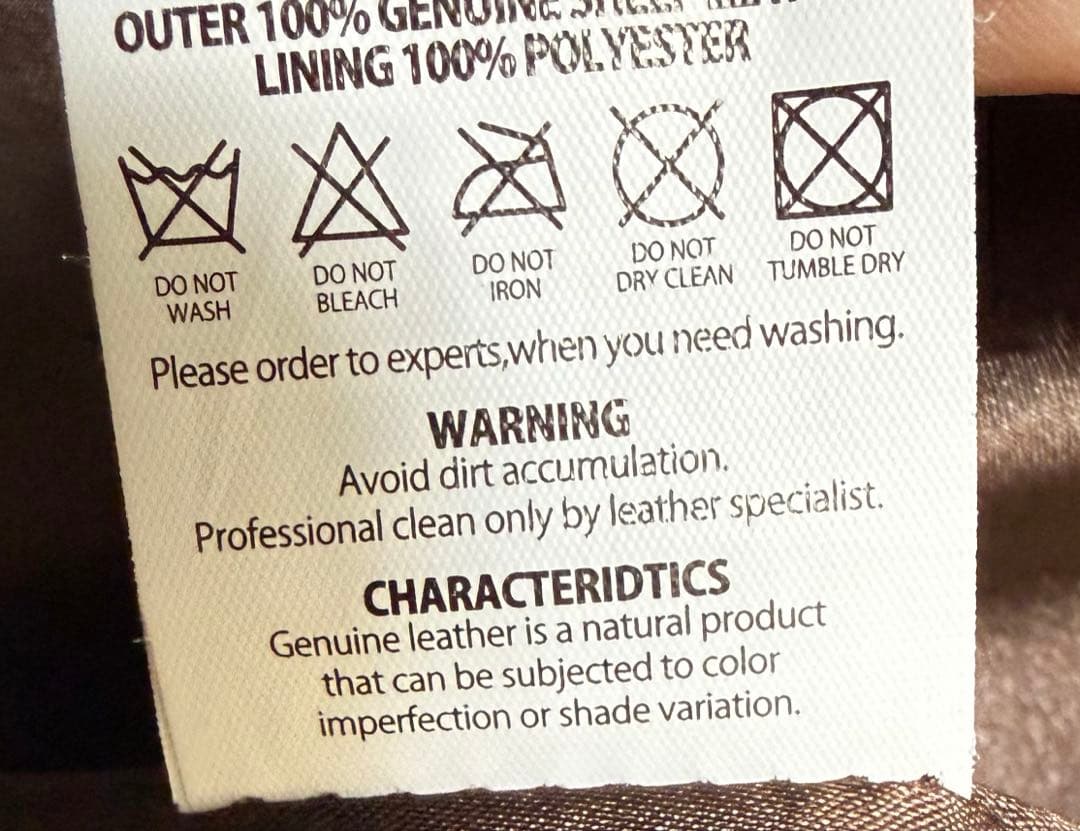 RIDEZ ラムレザー　ライダースジャケット