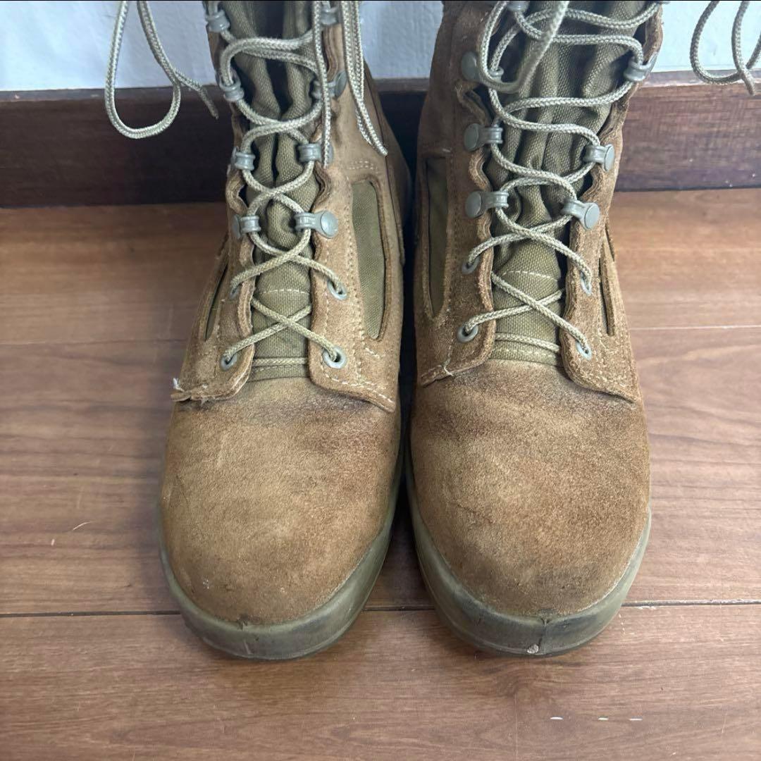 米軍　実物　BELLEVILLE ミリタリーブーツ US 8W 26cm ㊷
