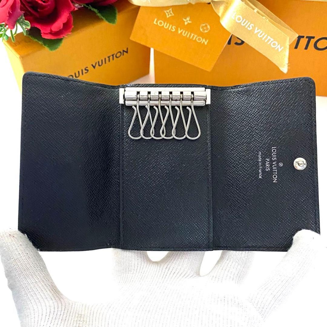 ルイ ヴィトン◎ミュルティクレ6 キーケース ダミエ グラフィット N62662