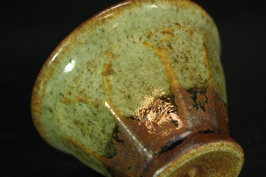 志野 信楽 備前 清代螢盃 九谷 瀬戸 ぐい呑み 盃 十二件(K-A160)