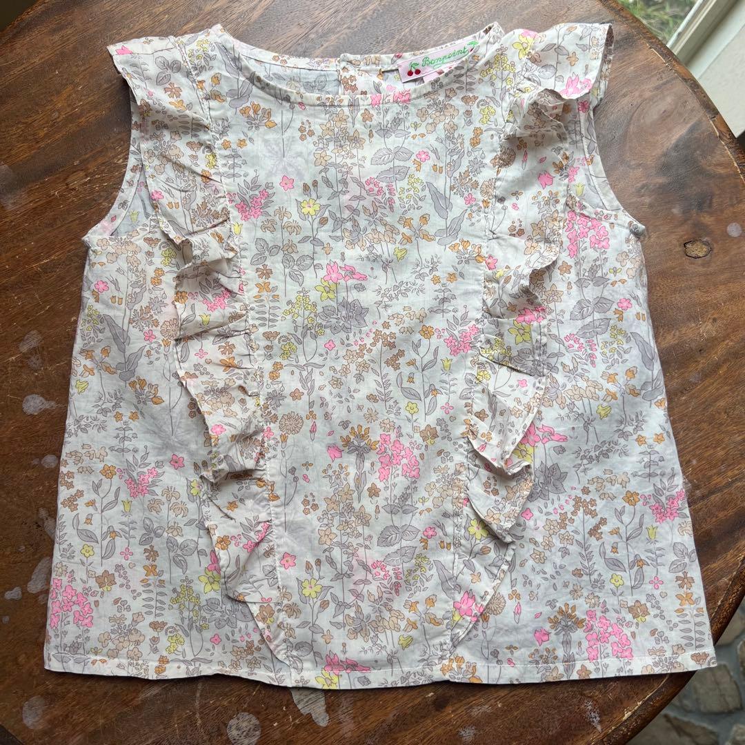 【専用】Bonpoint ボンポワン　ウールコート　リバティブラウス　セット