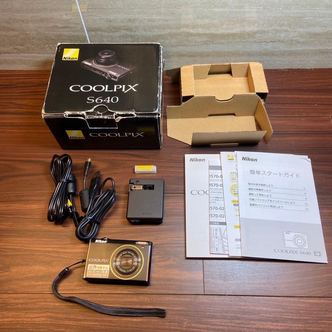 Nikon COOLPIX S640 デジカメ 4626