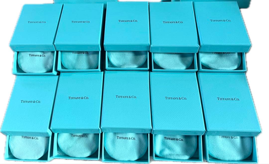 現行品Tiffanyティファニー　空箱巾着　ミニショッパー紙袋10セット