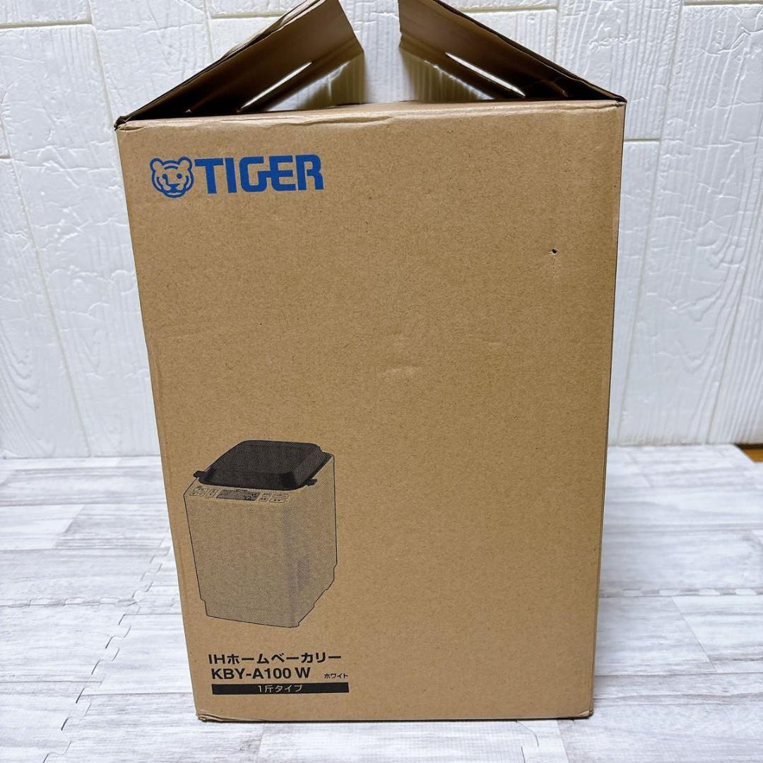 タイガー TIGER ホームベーカリー やきたて ホワイト KBY-A100-W