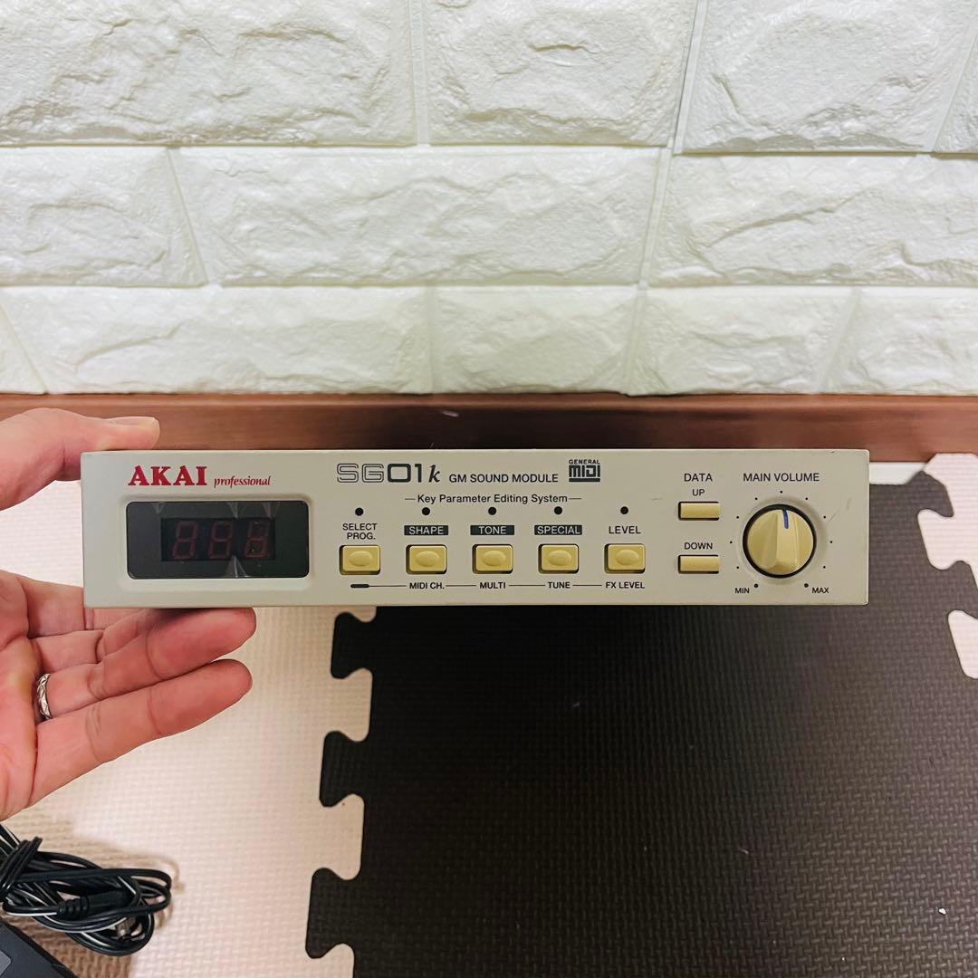 AKAI professional SG01k アカイ MIDI音源 貴重