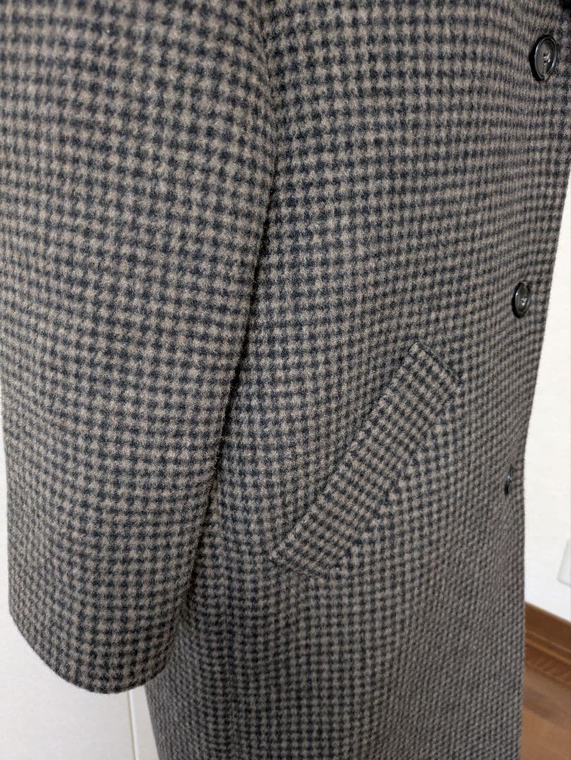 A.P.C ☆グレンチェック柄 チェスターコート