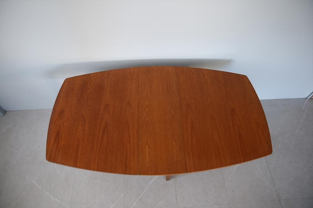 英国アンティーク木製ゲートレッグテーブル/ダイニング机バタフライ(91-91)