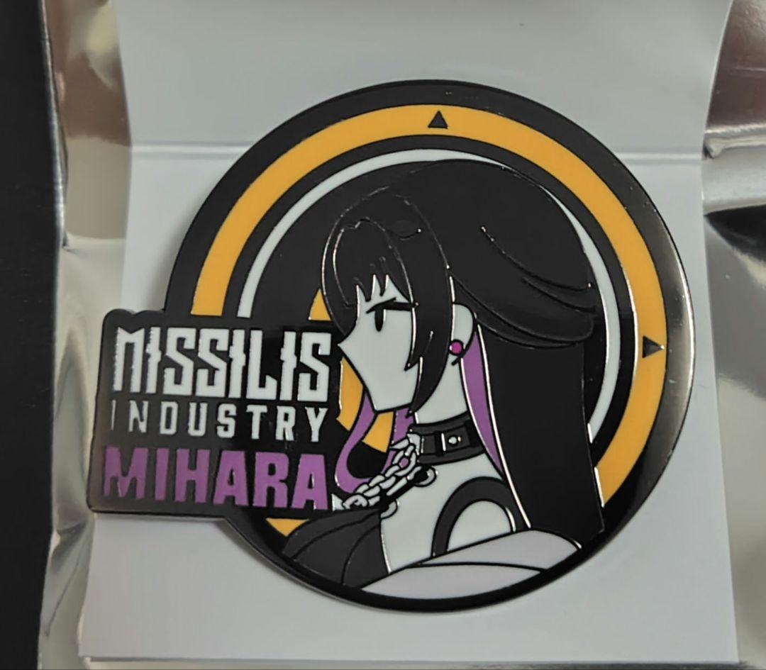 勝利の女神：NIKKE トレーディングメタルバッジ - MISSILIS ミハラ