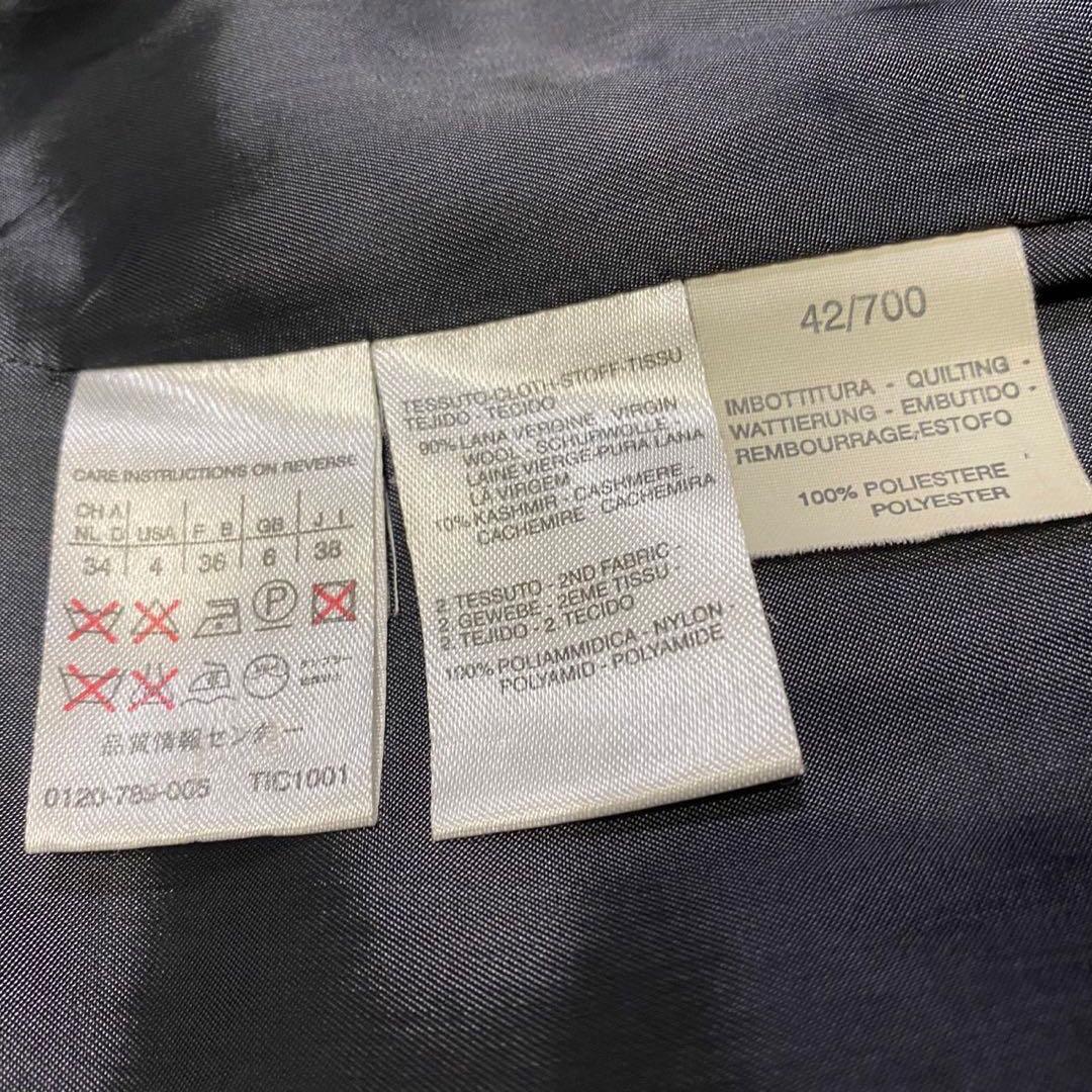 【美品✨】SPORT MAX ロング チェスターコート カシミヤ 女優襟 黒38