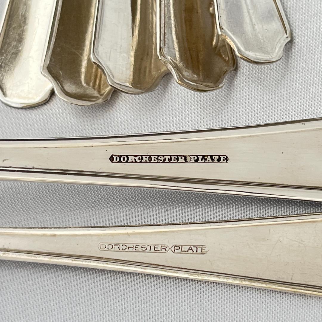 【英国】 アールデコのアイスセット スプーン / サーバー Art Deco