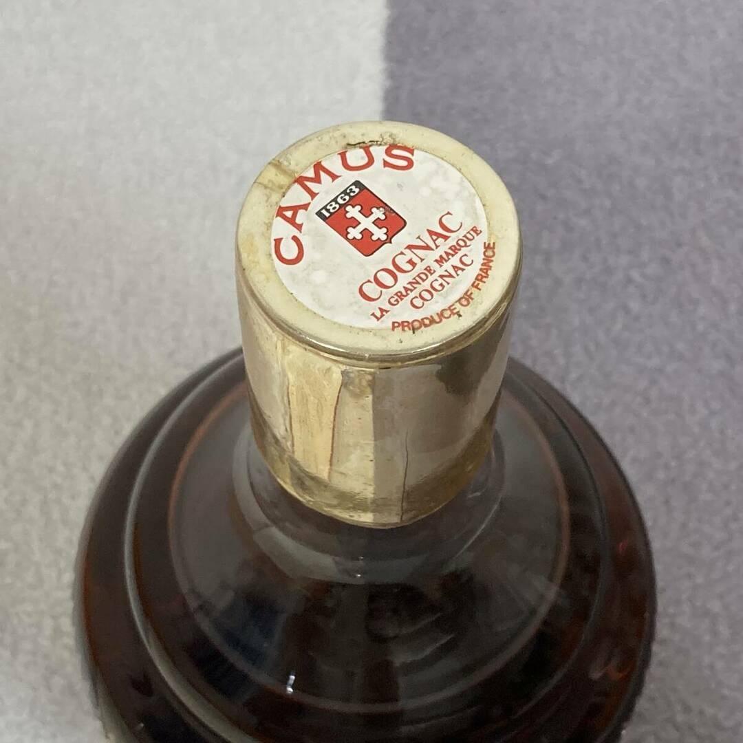 【コニャック】ブランデー　古酒 1980年 カミュ シルバートップ バカラ