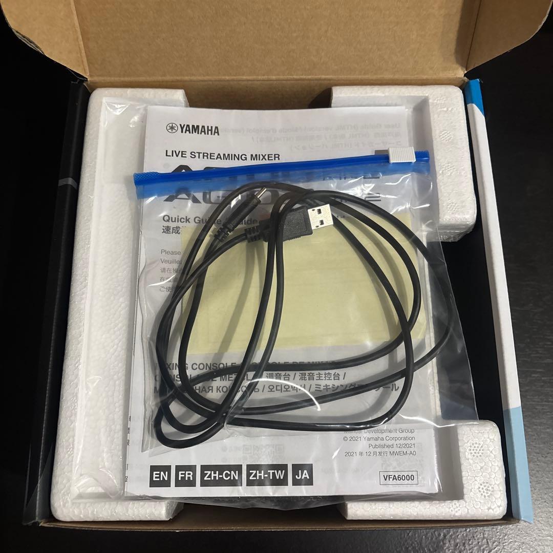 YAMAHA AG06 MK2 ライブ配信ミキサー オーディオインターフェイス