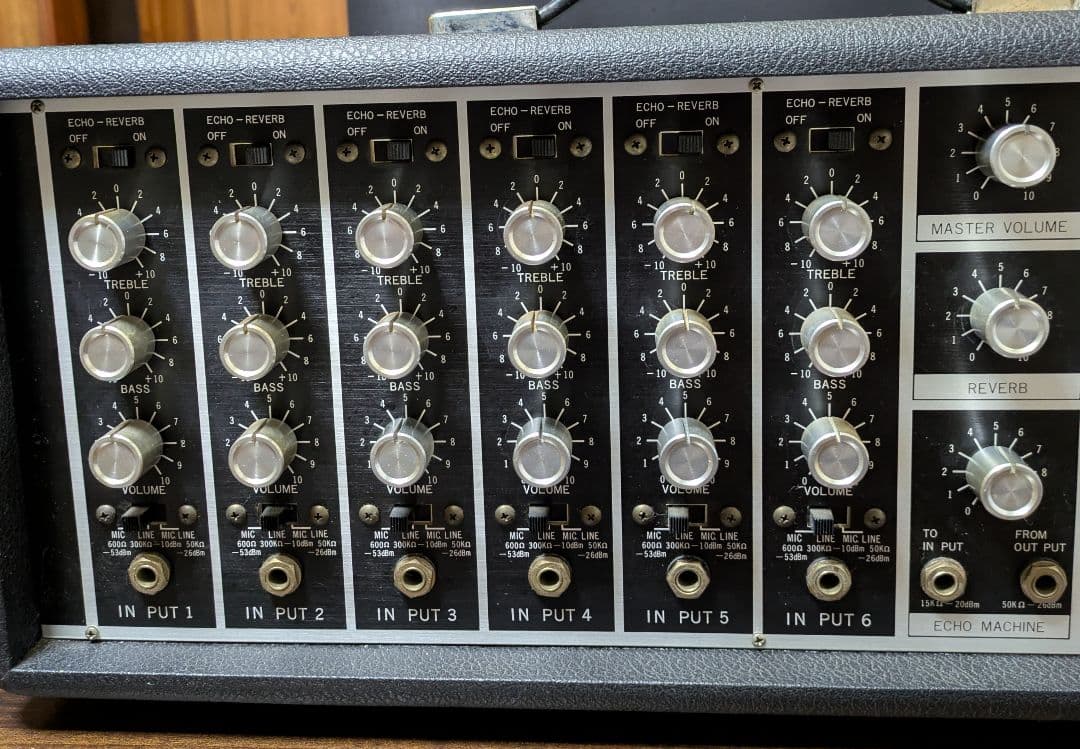 ELK エルク PA-101 SOLID STATE 6ch PAアンプ