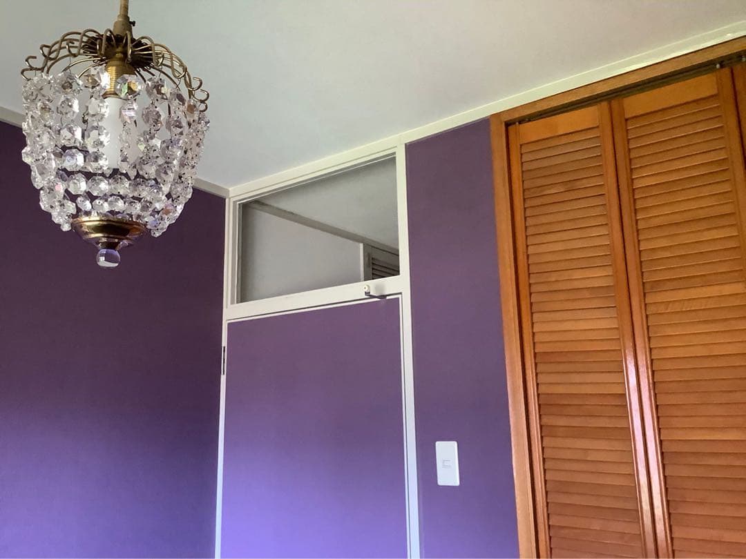 フランスアンティーク　ガラスドロップシャンデリア