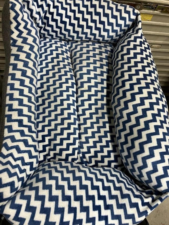 AirBuggy　ペットカート　ブラックホイールフレーム　3輪　ブラウン