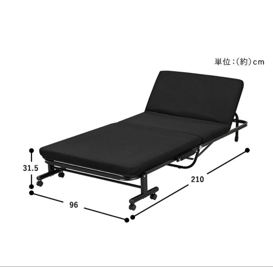 ⭐︎再値下げ⭐︎低反発ウレタンマットレス 折りたたみベッド