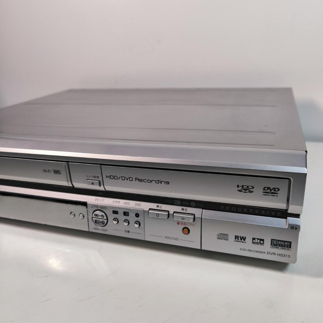 MITSUBISHI DVR-HS315 ビデオ一体型HDD搭載DVDレコーダー