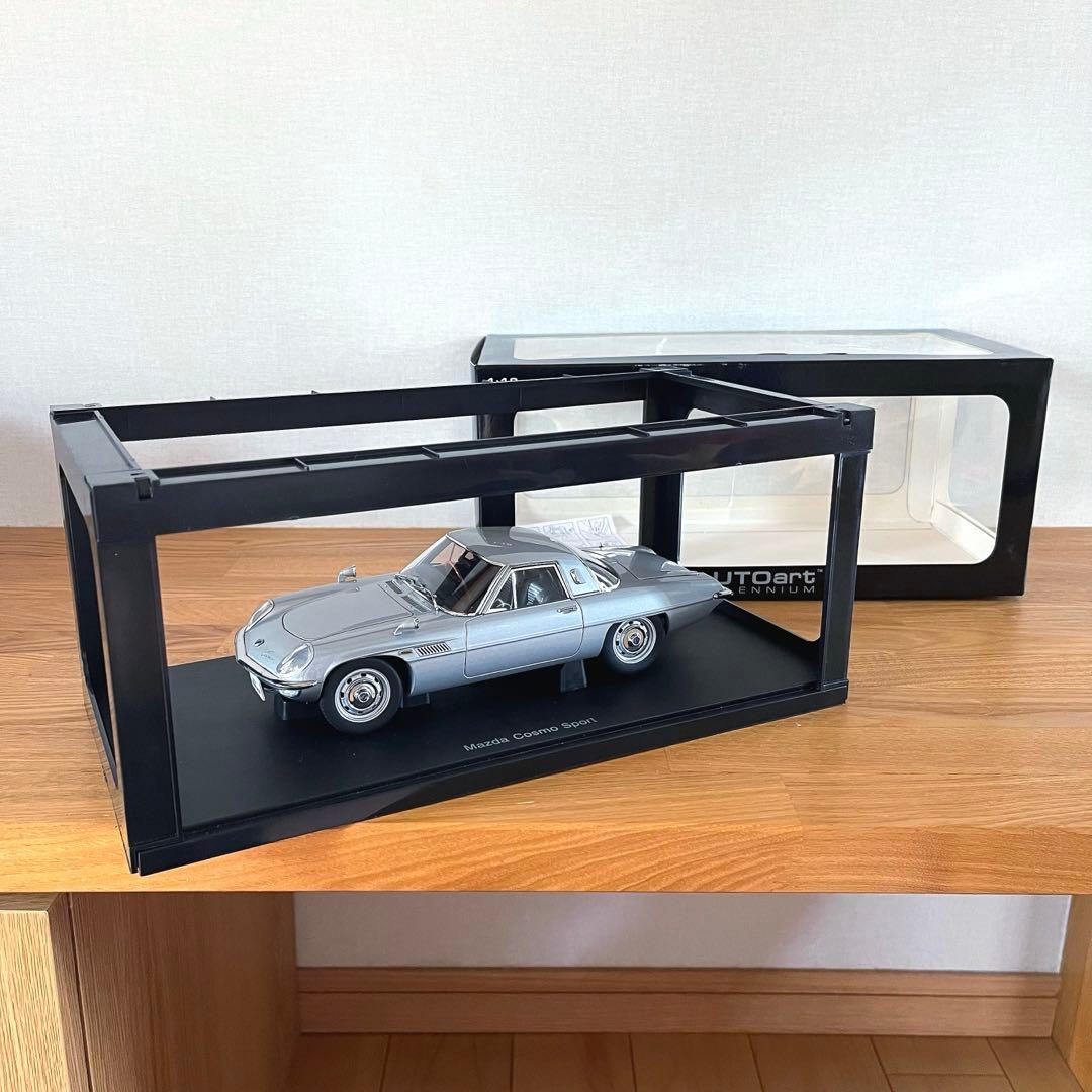 【ミニカー 美品】1/18 オートアート マツダ コスモ スポーツ