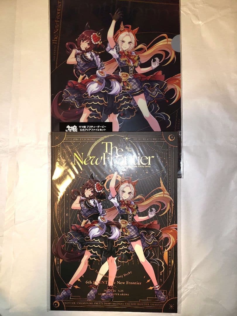 ウマ娘プリティーダービー　6thイベント　パンフレット　クリアファイル