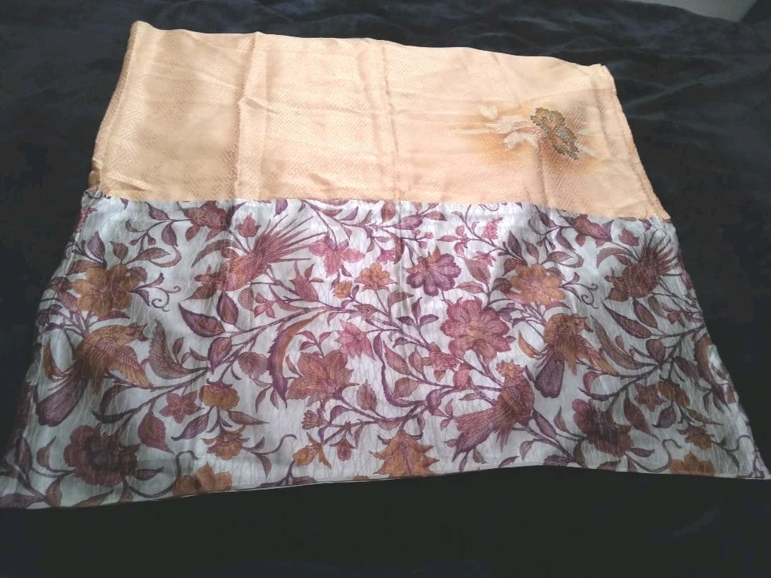 シルクサテン着物　ストール