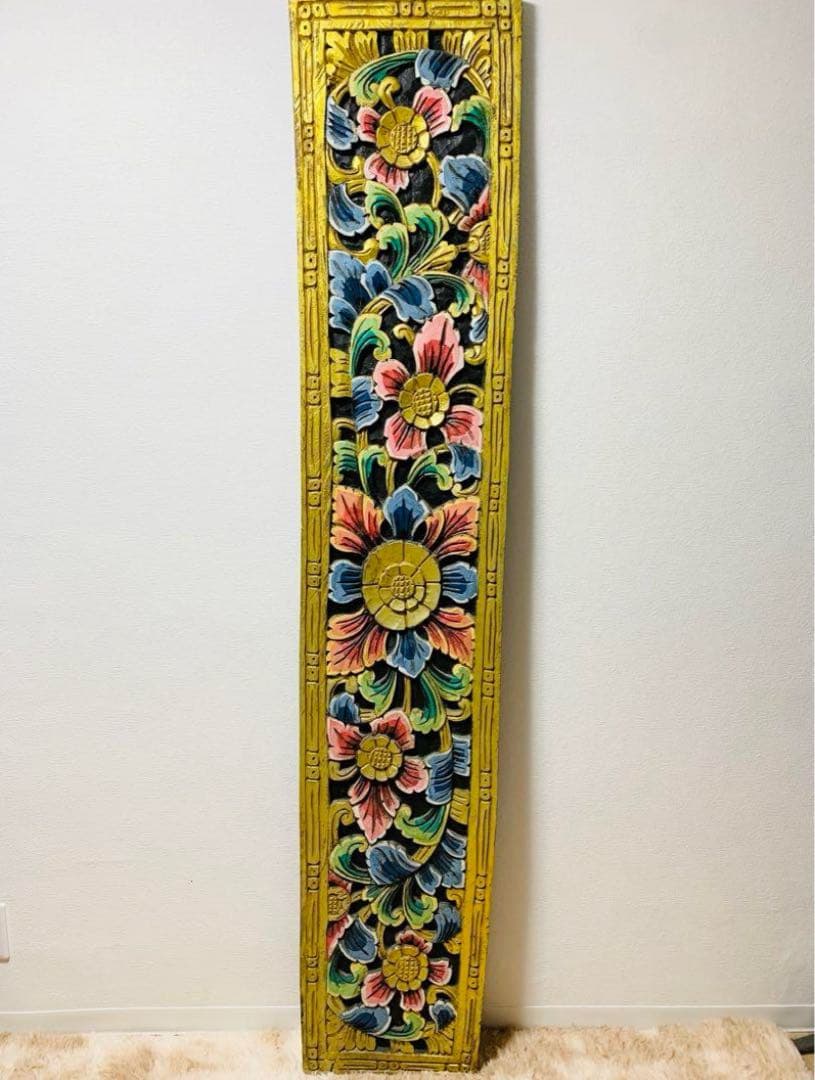 K*l様 超大型 木彫レリーフ　アンティーク家具　バリ　アジアン家具　インテリア