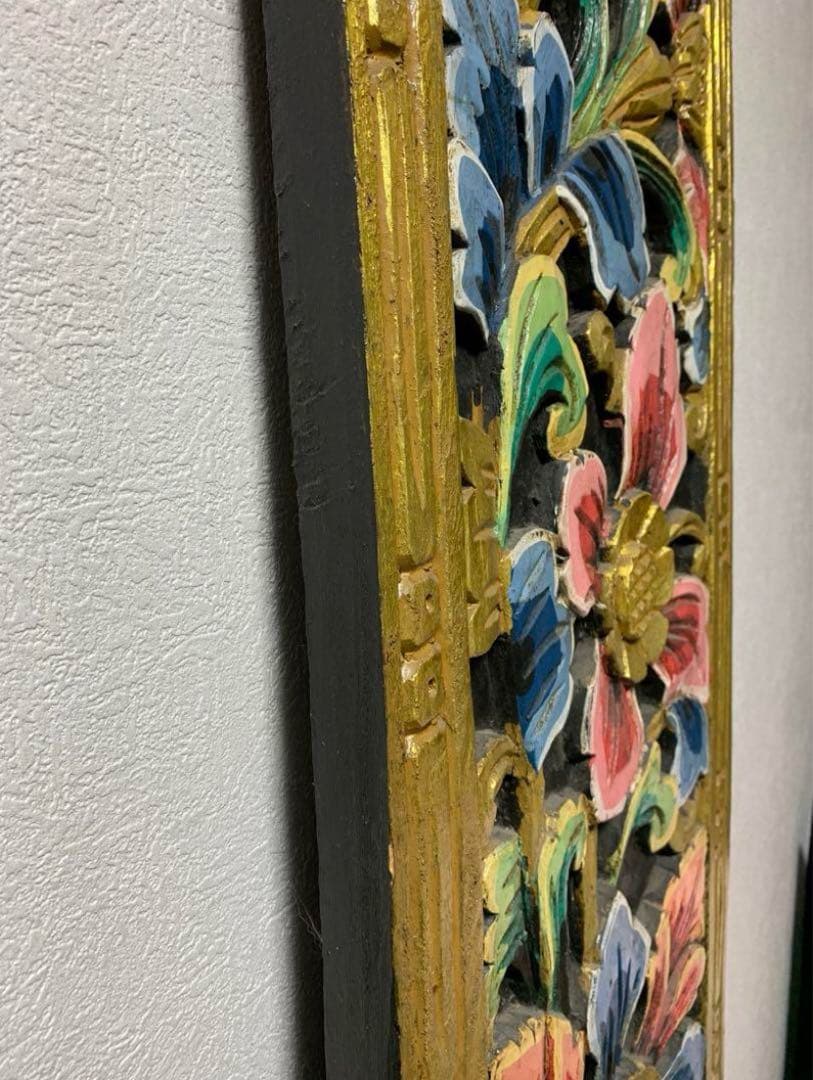 K*l様 超大型 木彫レリーフ　アンティーク家具　バリ　アジアン家具　インテリア