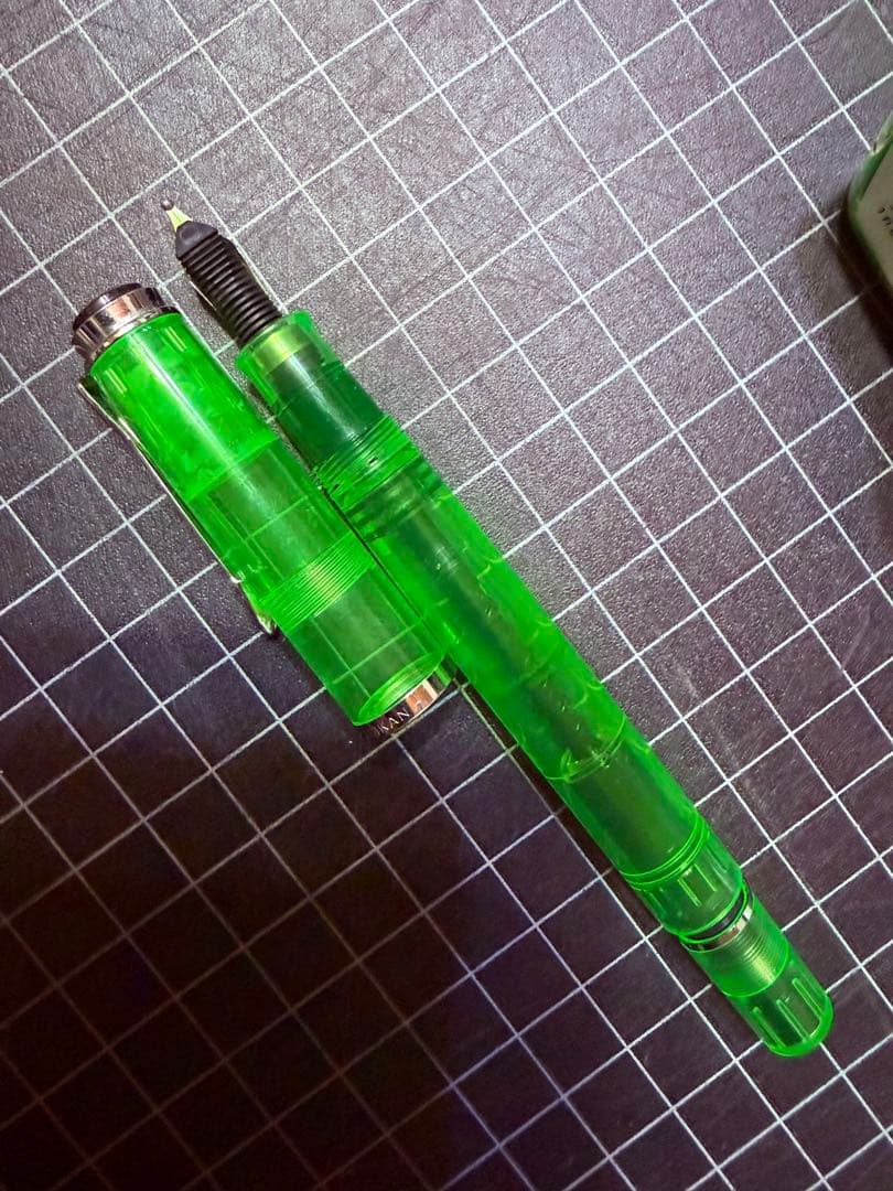 Pelikan ペリカン M205 万年筆 ペン先BB ボトルインクセット