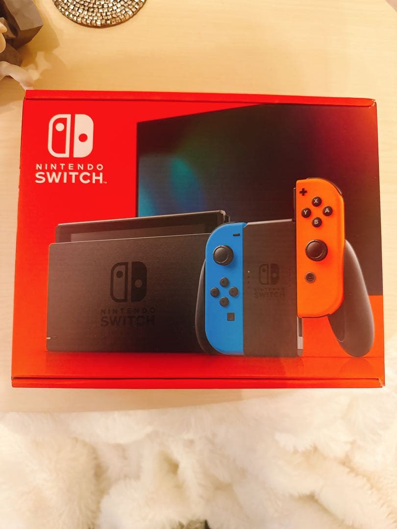 【新品未開封】Nintendo Switch 本体 ブルー/オレンジ