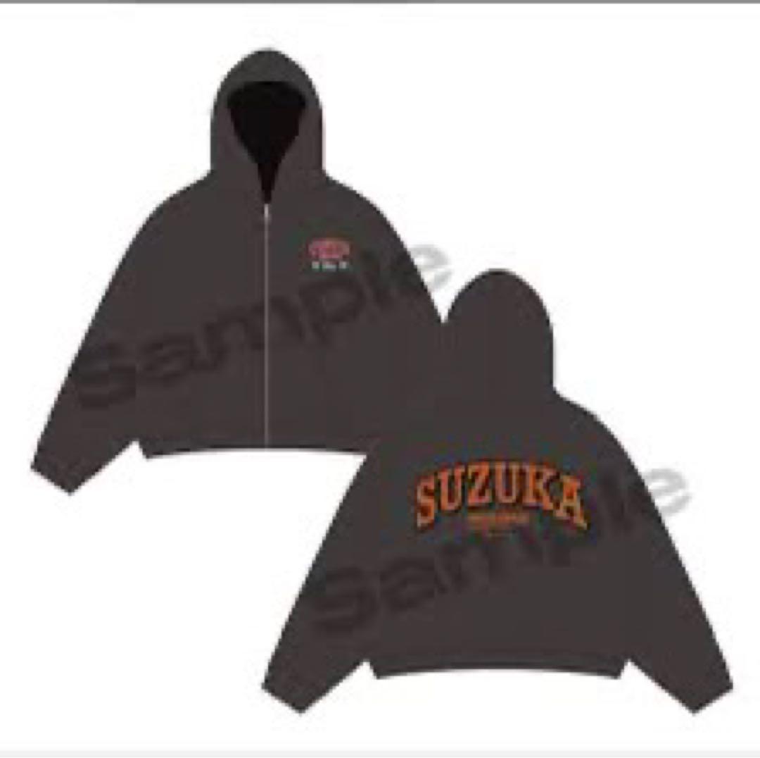 fruits zipper 鎮西寿々歌 おすず パーカー