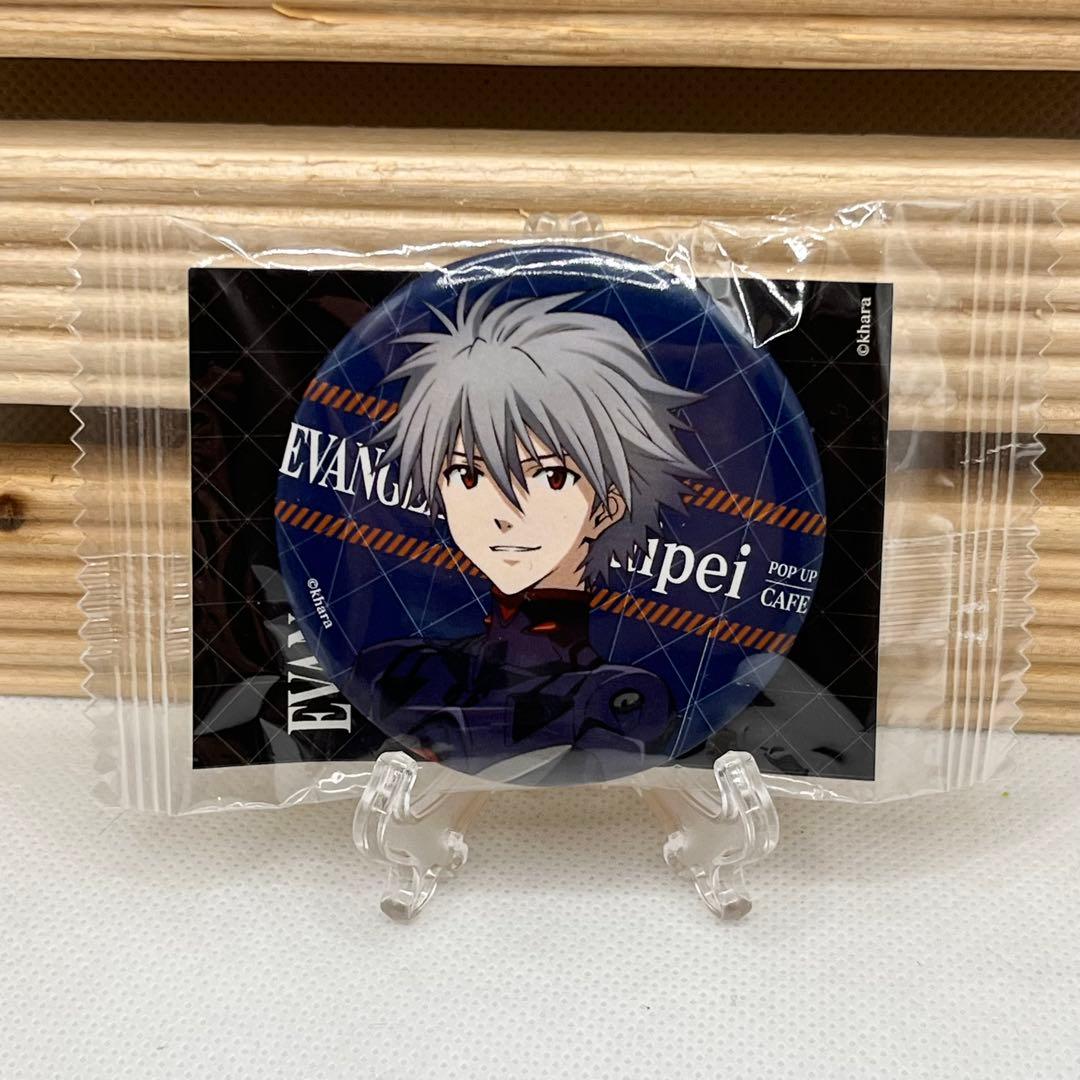 エヴァンゲリオン 台北限定　POP UP CAFE 缶バッジ 渚カヲル