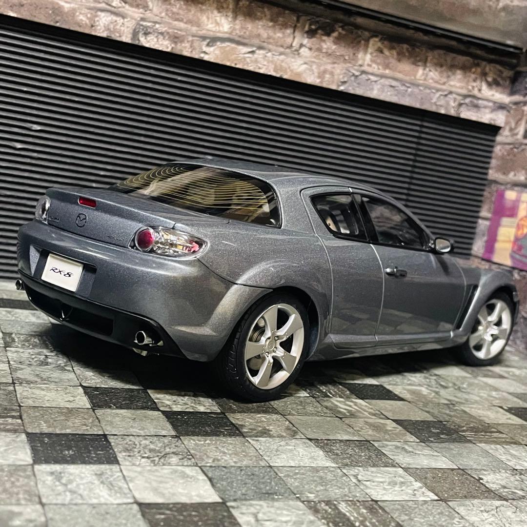 1/18 AUTOart マツダ RX-8 タイプS ギャラクシーグレーマイカ