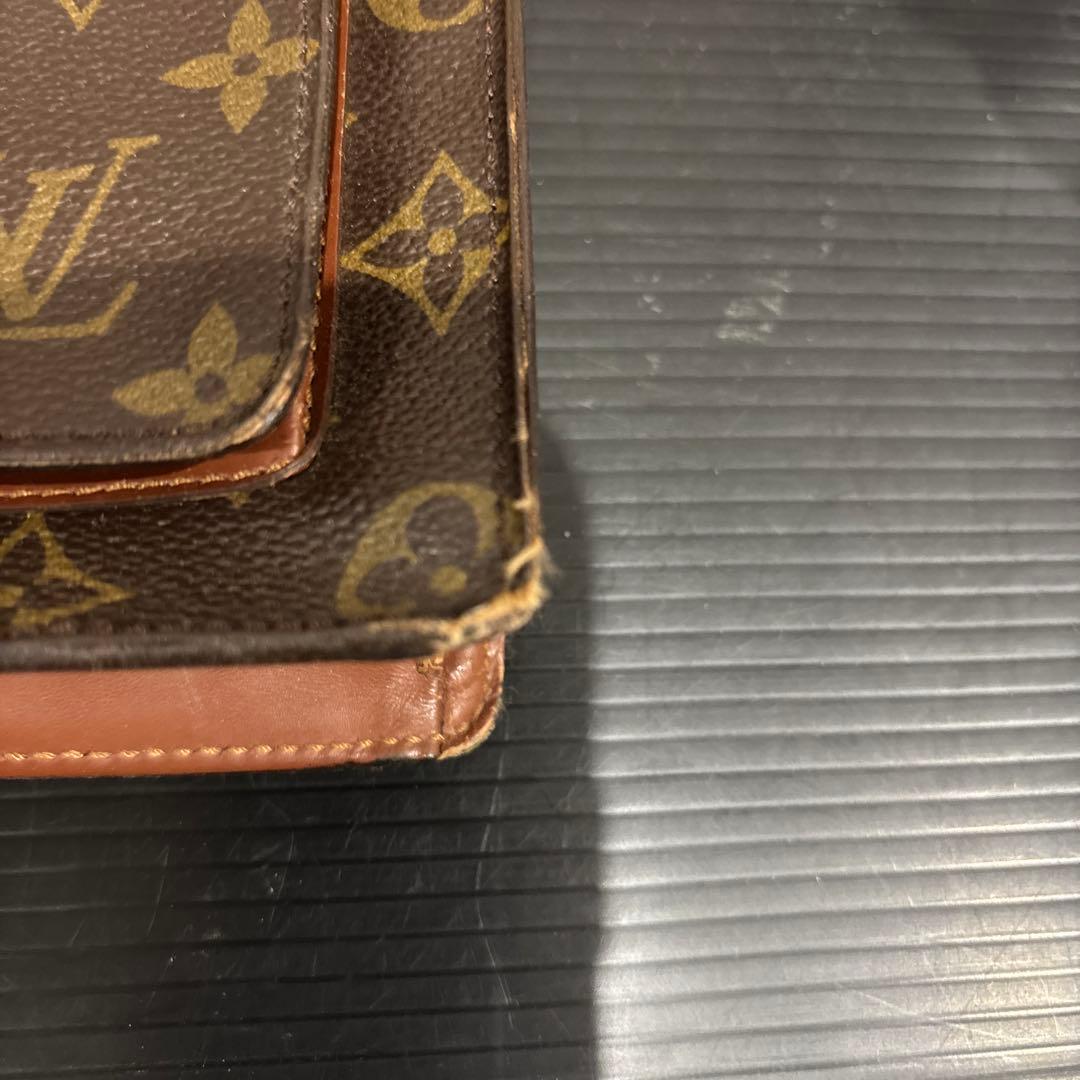 ⚫️ヴィンテージ⚫️ルイヴィトンモノグラム・モンソー　バック　訳ありジャンク