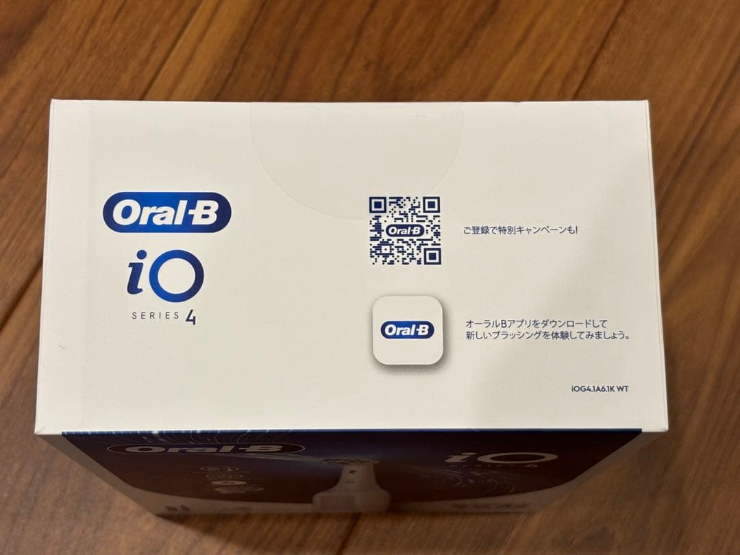 オーラルB ブラウン電動歯ブラシOral-B iO4シリーズ4 ホワイト 本体