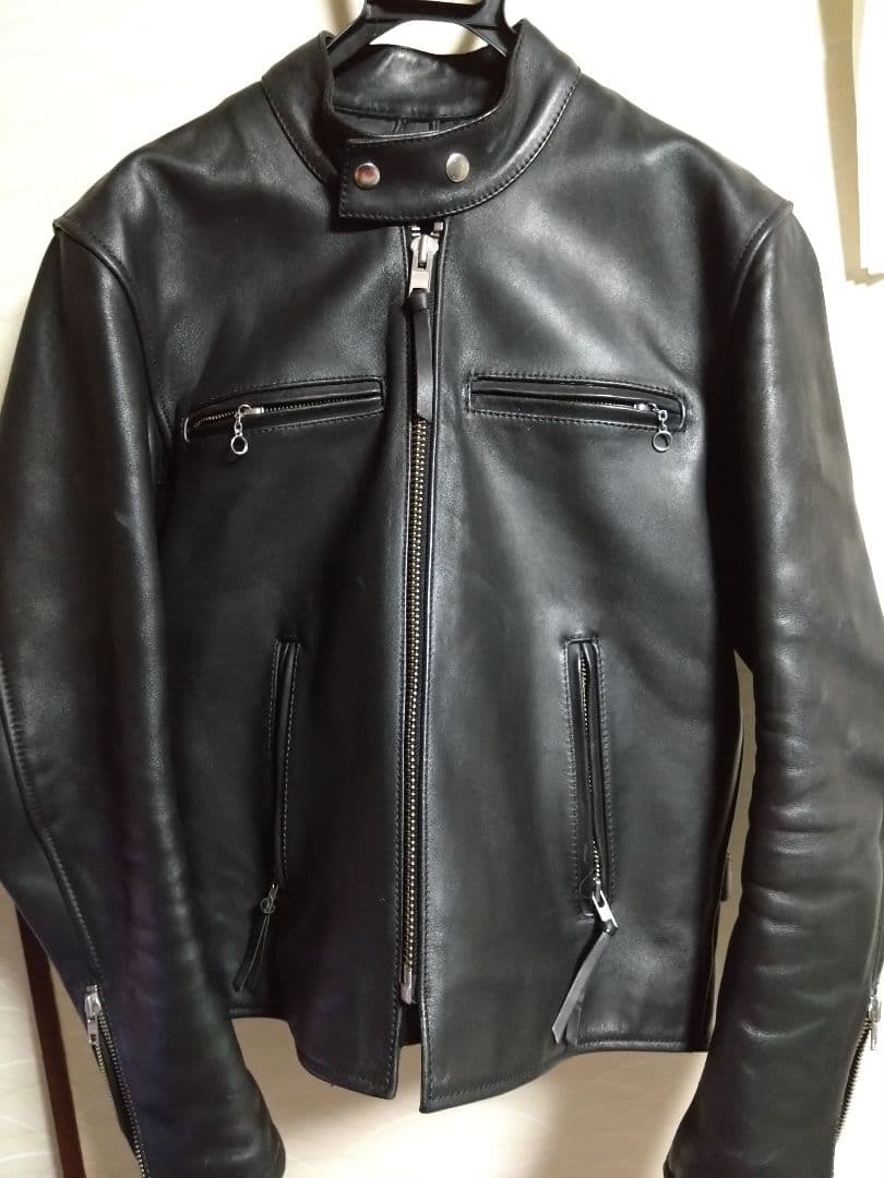 カドヤ シングルライダースジャケット