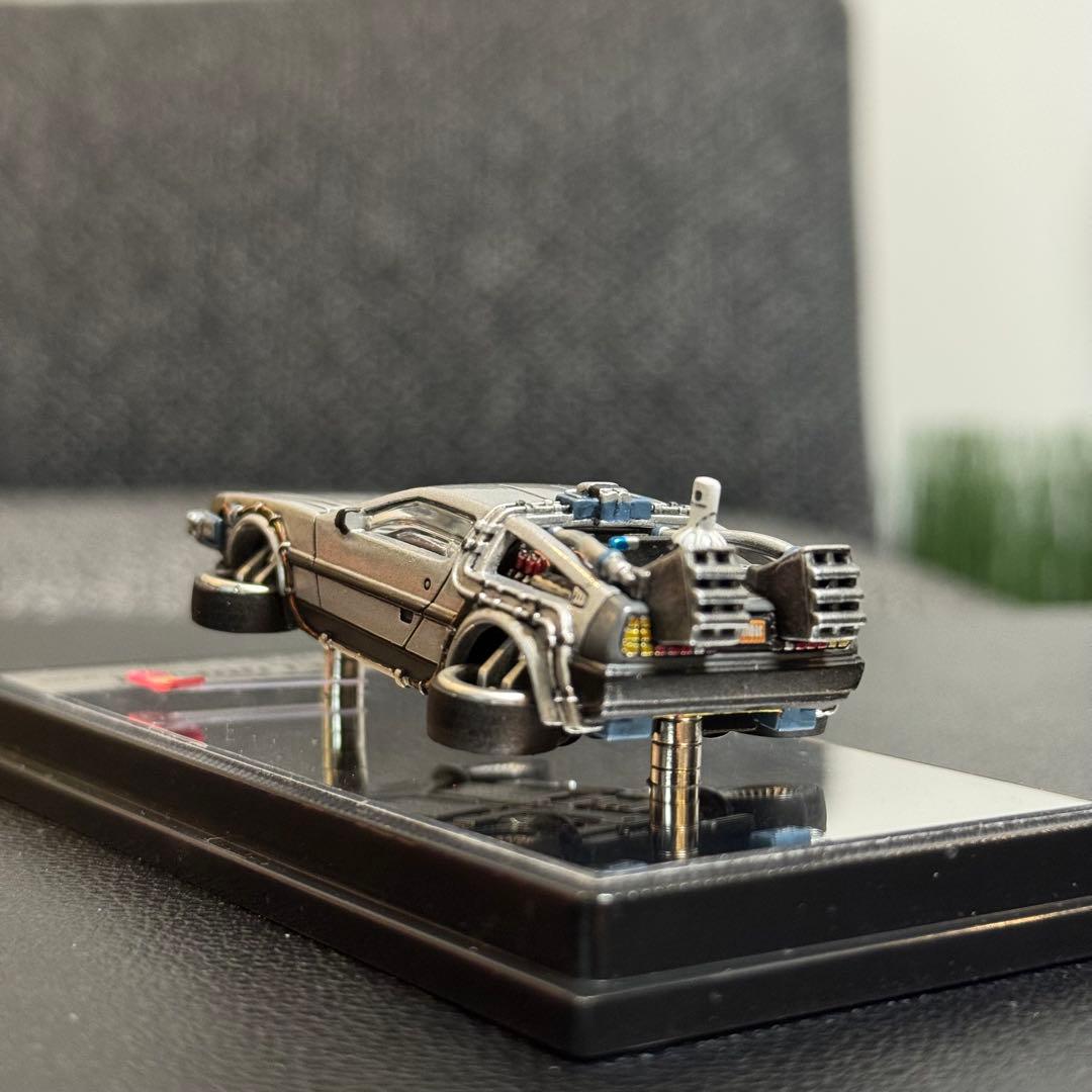 キャラウィール デロリアン Ⅱ カスタム品 1/64 バックトゥザフューチャー