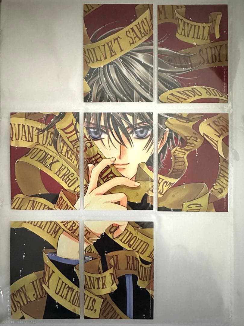 CLAMP X トレカ　まとめ売り80枚　カードホルダー付き