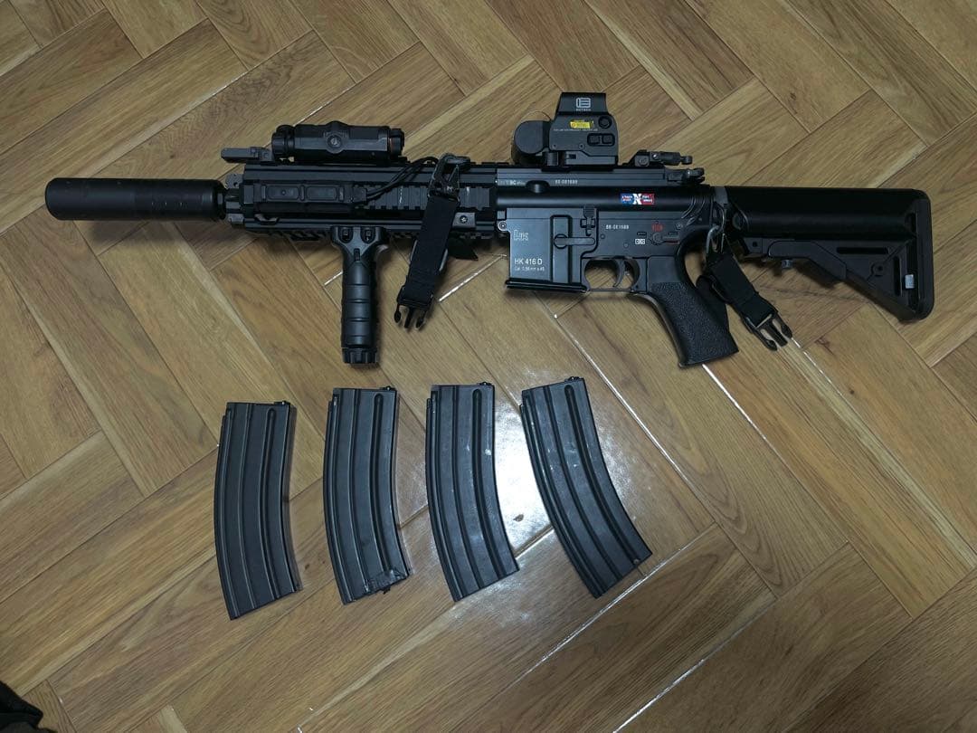 東京マルイ 次世代 HK-416 DEVGRU アタッチメント付き