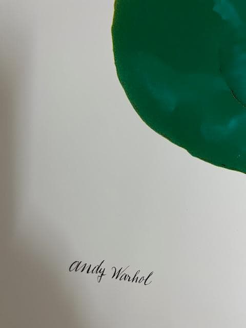 額装済/Green Cat/アンディ ウォーホル/アート/ポスター/インテリア