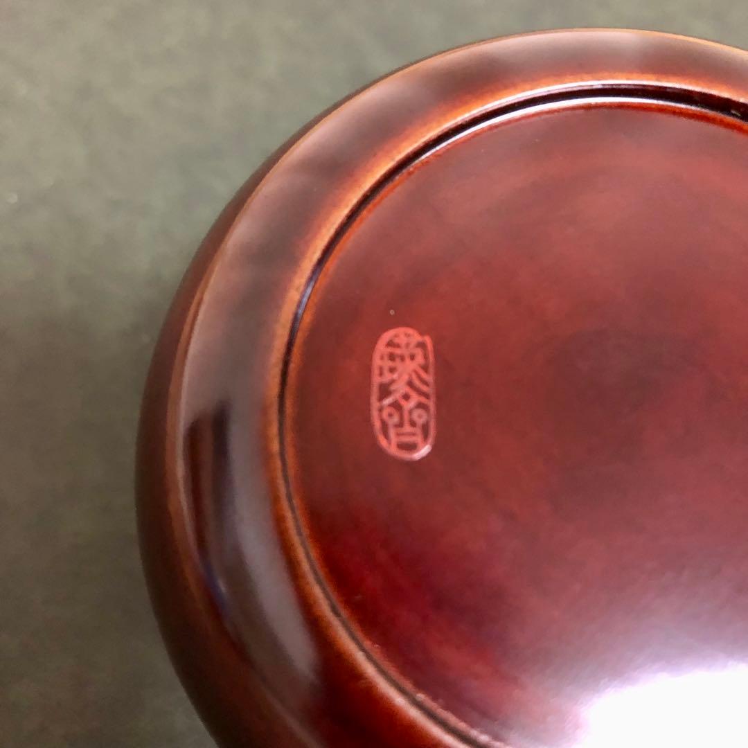 和田瑾斎 蜻蛉蒔絵平棗 共箱 茶道具