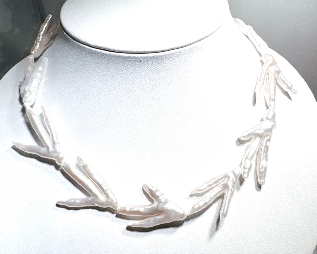 バロック淡水パールネックレスNO25-2295