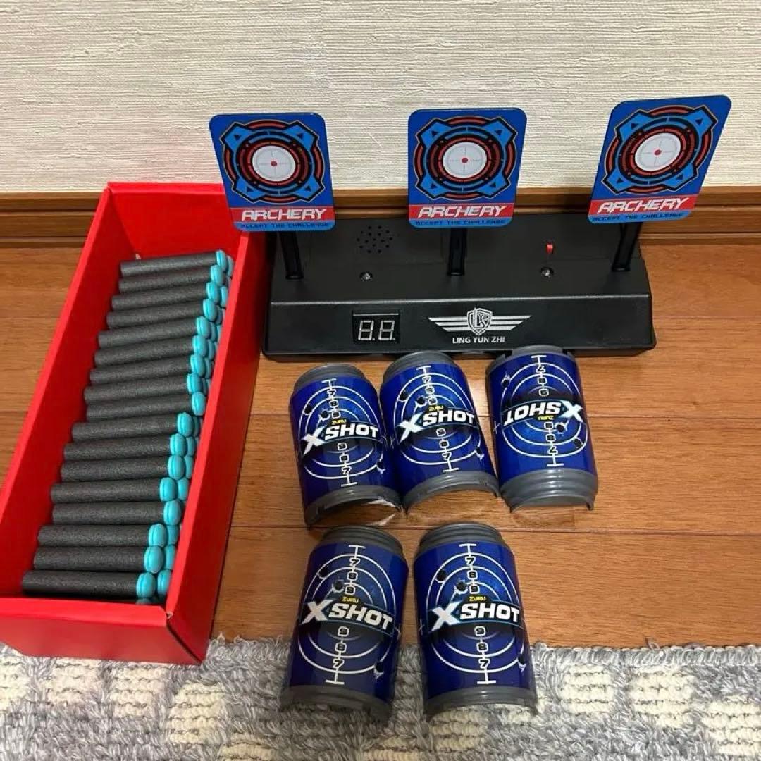 NERF N-Strike トイガンセット 6丁+弾薬