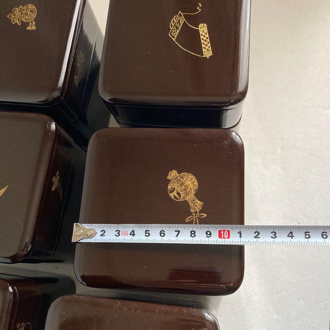 重箱 6個揃 塗り 江戸時代後期 天保 希少品