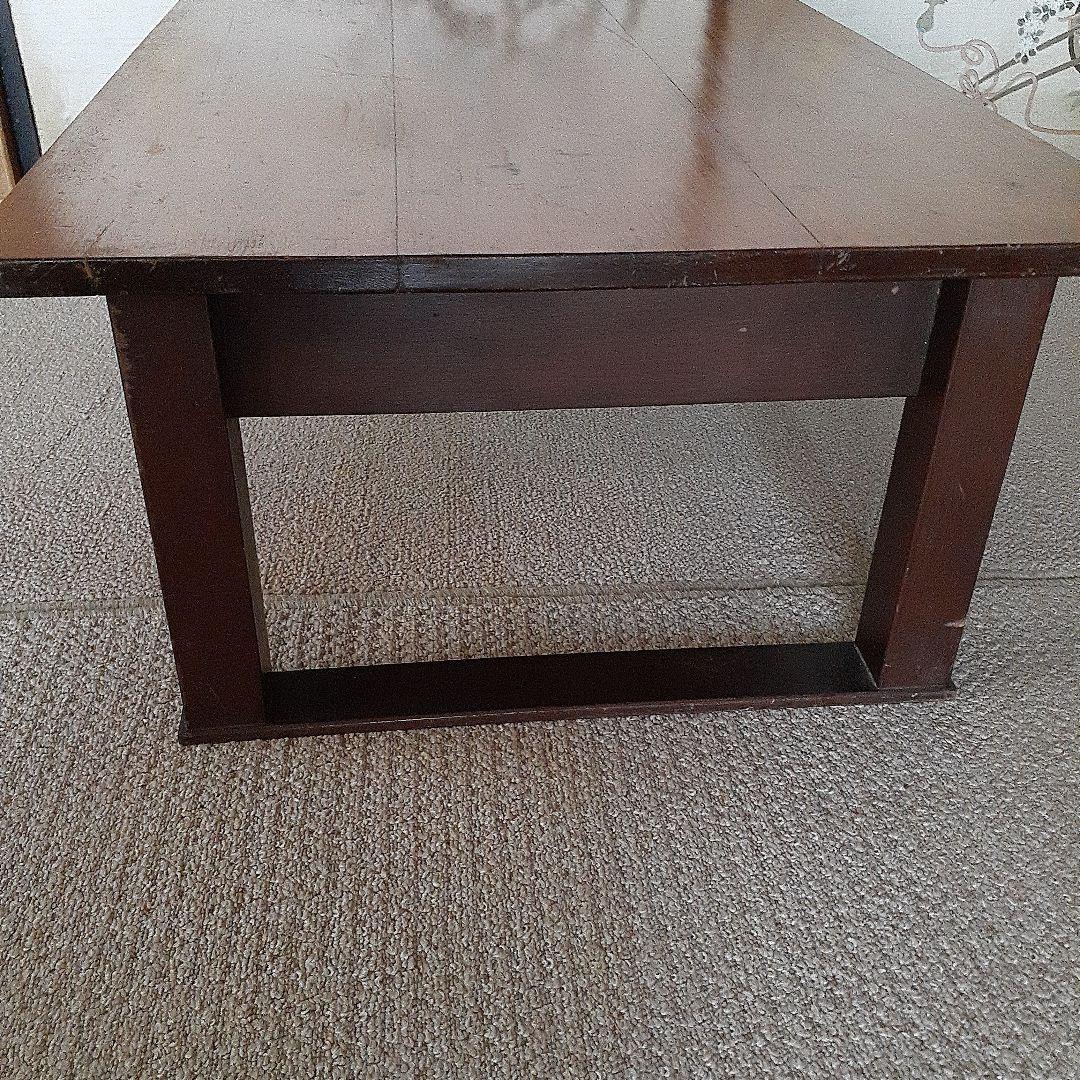 文机　木製机　古道具　古民家　ローテーブル