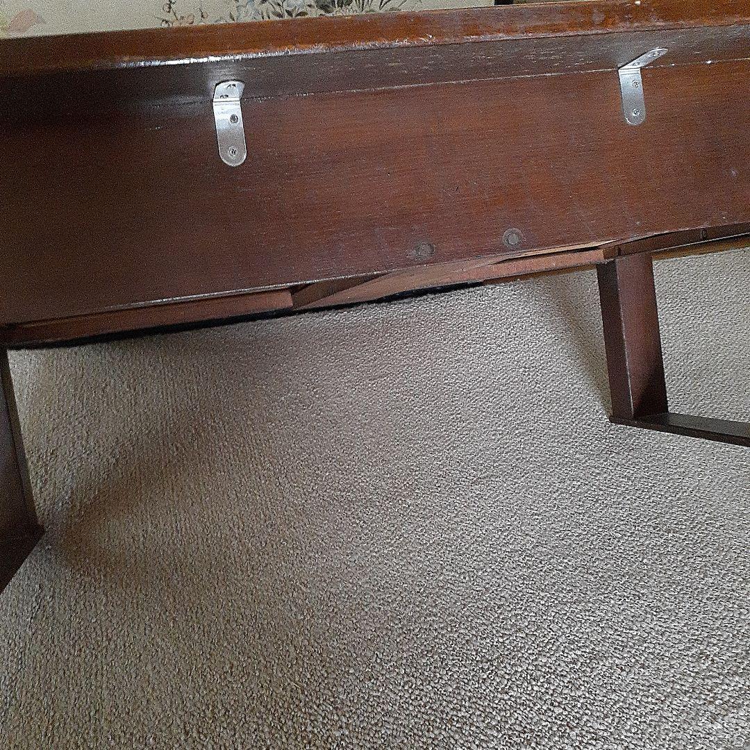 文机　木製机　古道具　古民家　ローテーブル