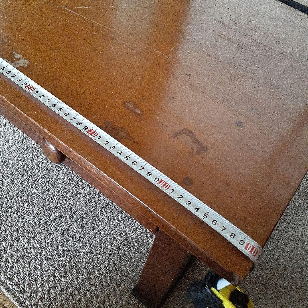 文机　木製机　古道具　古民家　ローテーブル