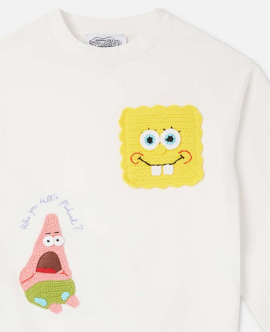【限定コラボ】新品　SMC xスポンジボブ　スウェット　8Y /定価3万円以上