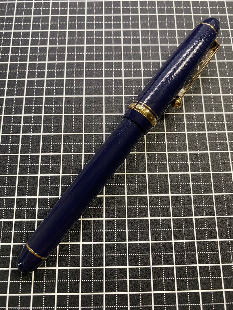 PILOT CUSTOM74 Dark-Blue 網目　万年筆　字幅F