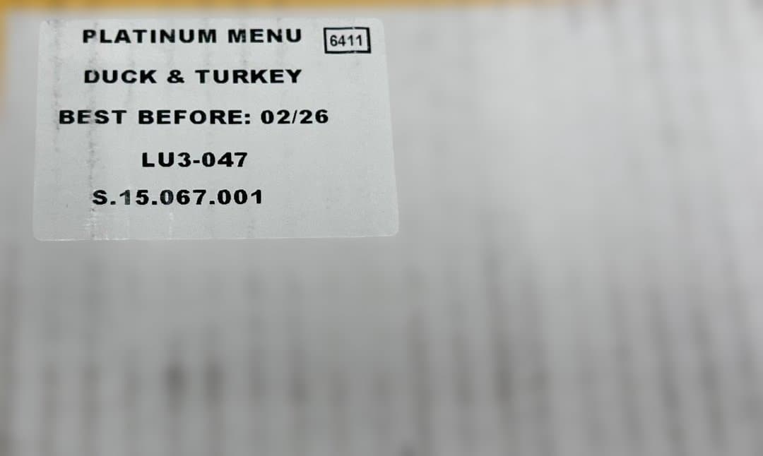 PLATINUM(プラチナム)ウェットドックフード4箱分