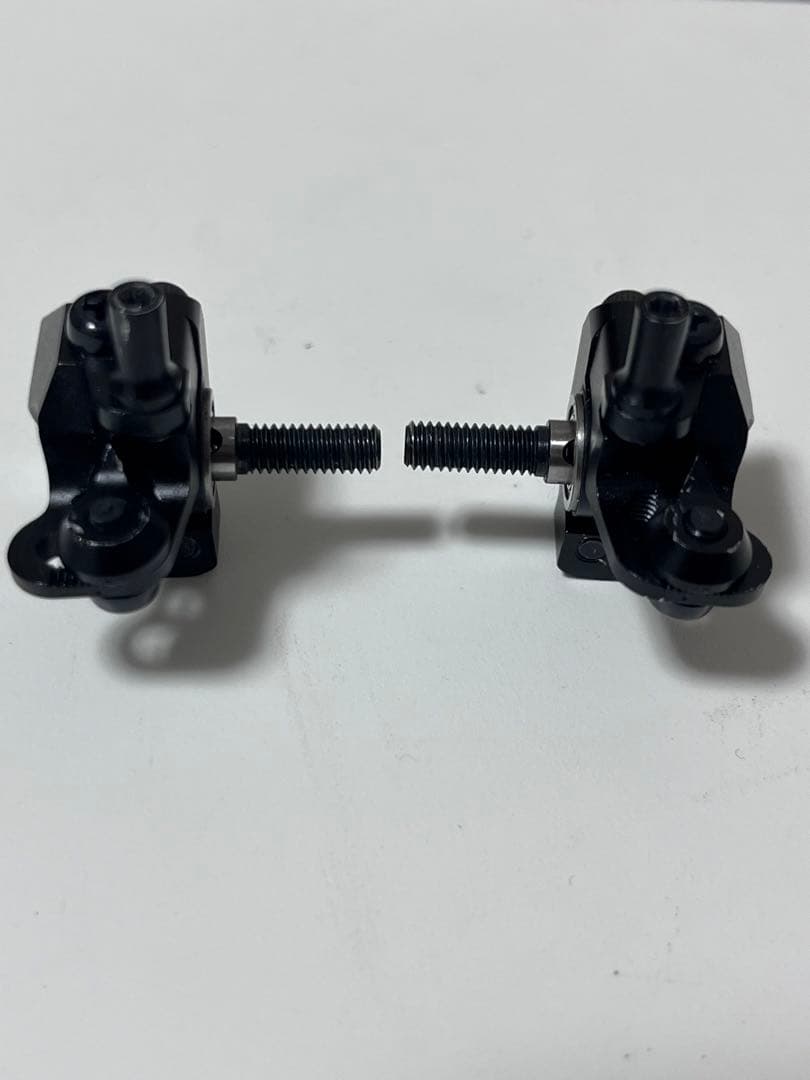 【OVERDOSE】アジャスタブルアルミナックルセットType-2 (ブラック)